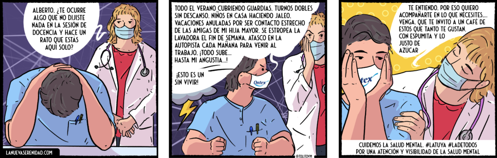 Arte Sanitario Dia Mundial de la Salud Mental
